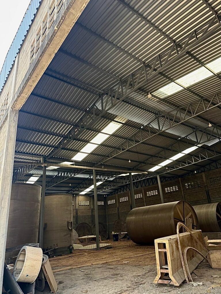 Galpão industrial com estrutura metálica em Betim – Ed Metais